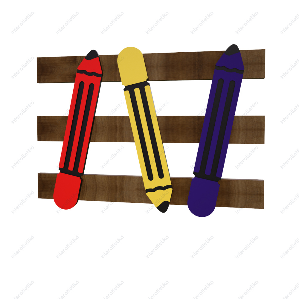 Eléments aménagement paysagger de terrain de jeux